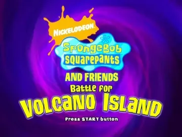 Nicktoons - Battle for Volcano Island screen shot title